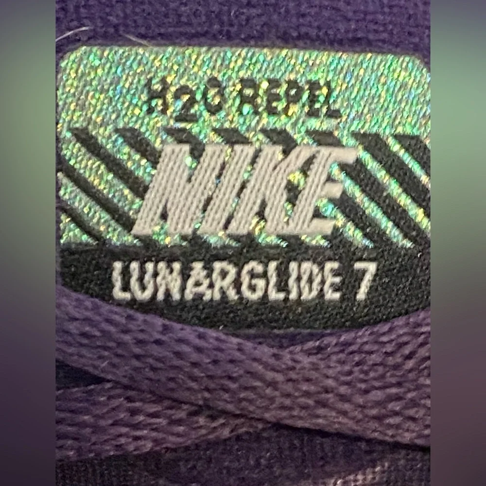 Nike Lunar Glide 7 Womens size 8.5 water repellent sneaker 803567-500